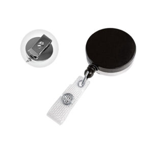 400 Jojo silber/schwarz mit Gürtelclip und Textillasche