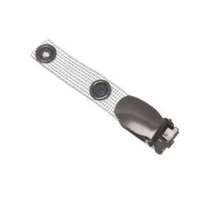 2500 Metallclip Fingernagelform mit textilverstärkter Lasche