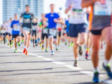 Marathon-Teilnehmer-IDs
